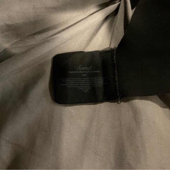 Soma vanishing bra full coverage 40C - Picture 3 of 4